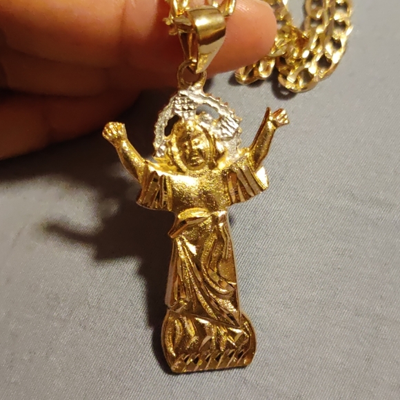 Divine child gold plated chain - Picture 4 of 5